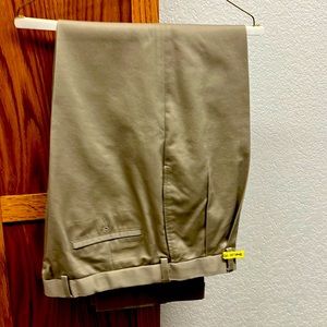 Khaki slacks